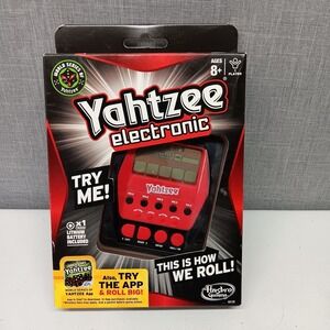 Hasbro Yahtzee Handheld Digital Game - A2125 - NEW- Factory Sealed